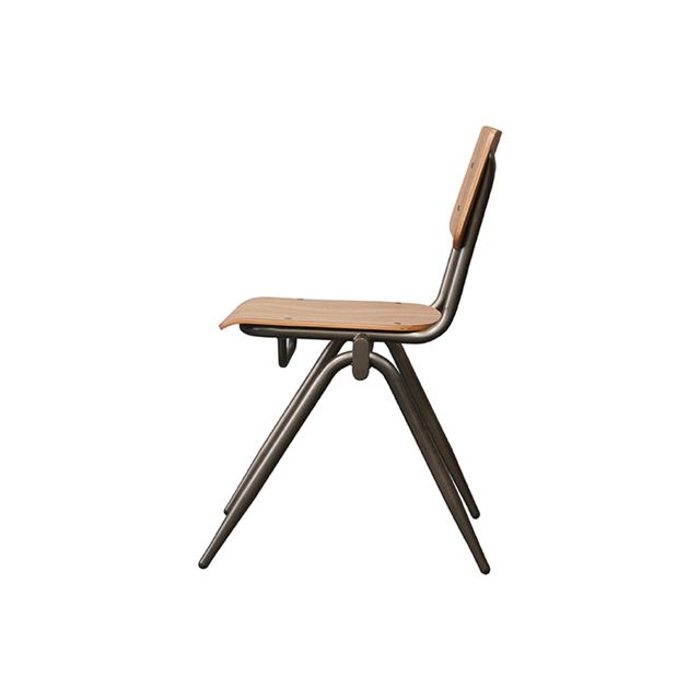 Eetstoel Solid - Hout – afbeelding 4
