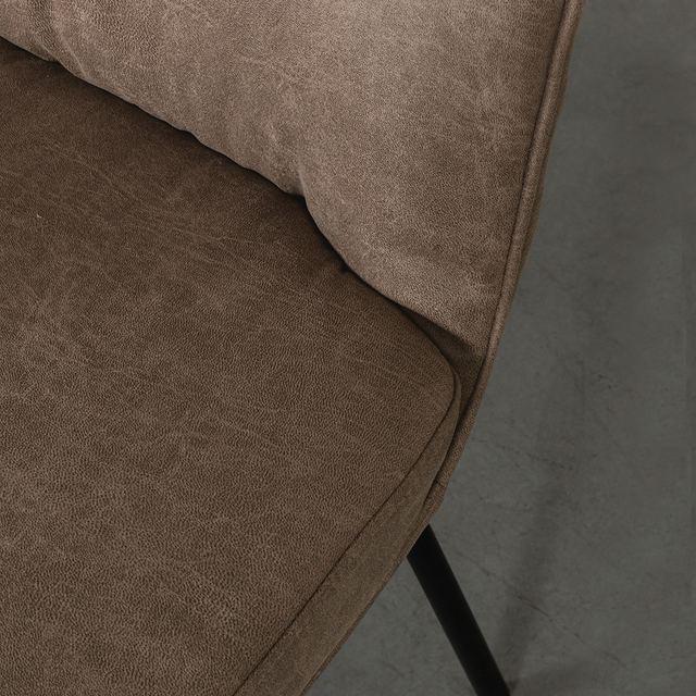 Eetstoel Lennon - Micro Suede – afbeelding 6