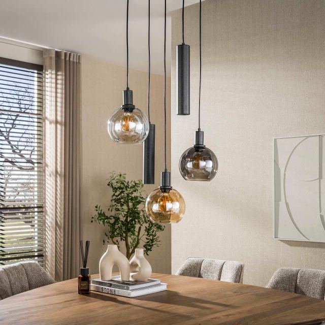 Hanglamp Sfera Tricolore getrapt 5L – afbeelding 2