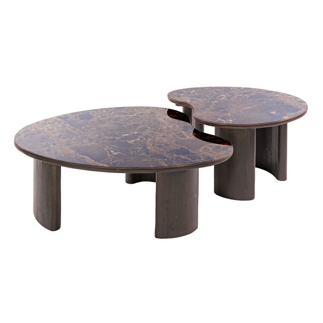 Salontafel Empera niervormig set/2 – afbeelding 9