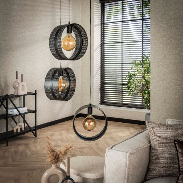 Hanglamp Ring mesh 3L – afbeelding 2