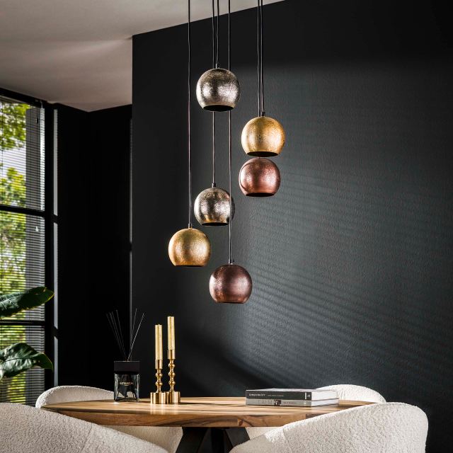 Hanglamp Bol Metal 6L – afbeelding 2