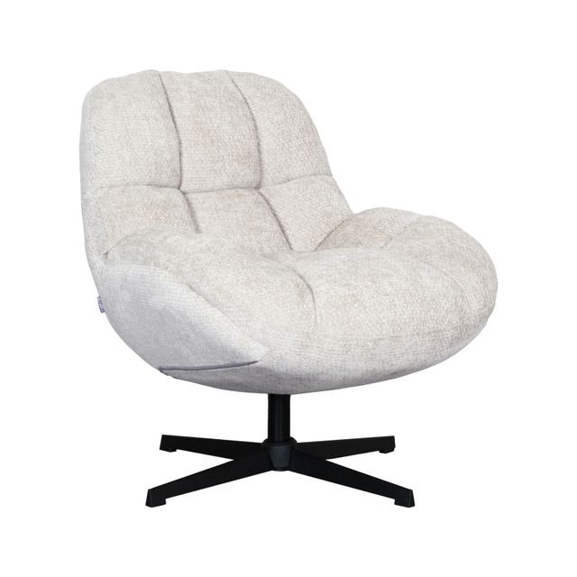 Fauteuil Huxley - Elite Naturel / Zwart – afbeelding 2