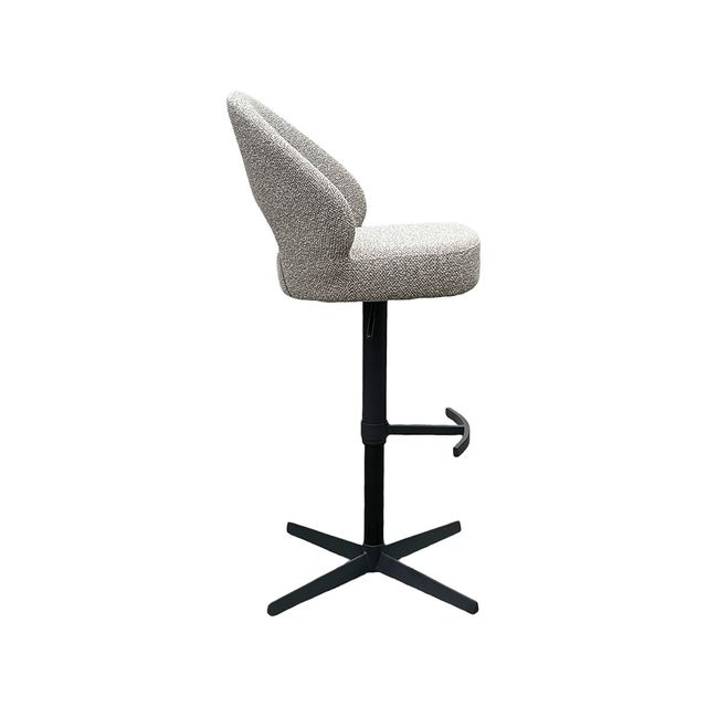Barkruk Saint Tropez - Royal Boucle - Gaslift – afbeelding 5