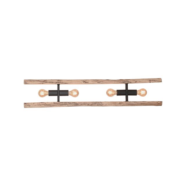 Hanglamp Woody - Hout - 4-Lichts – afbeelding 4