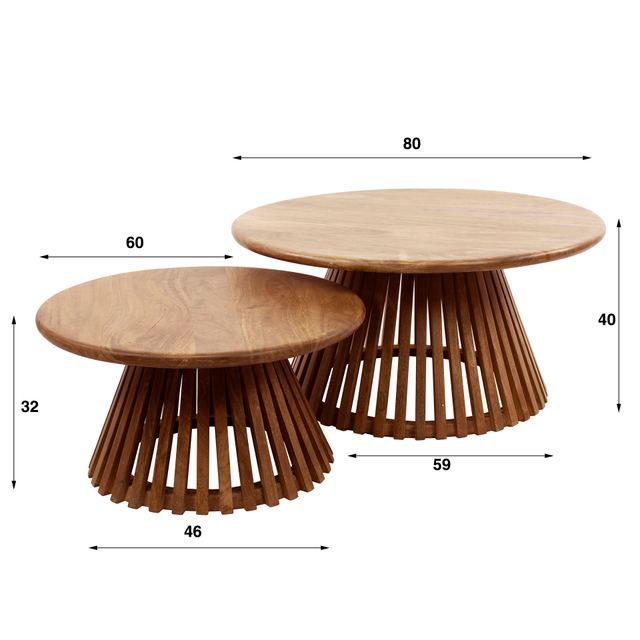 Salontafel Tweak Cone set/2 – afbeelding 10