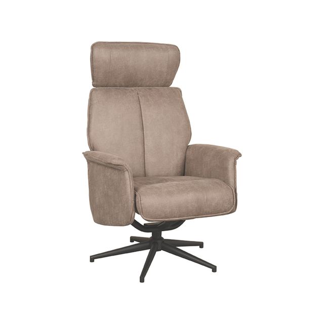 Fauteuil Verdal - Micro Suede - Excl. Hocker