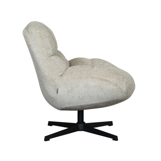 Fauteuil Huxley - Elite Mushroom / Zwart – afbeelding 4