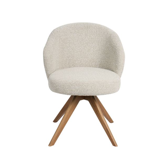 Eetstoel Sabi - Royal Boucle - Hout Naturel – afbeelding 3
