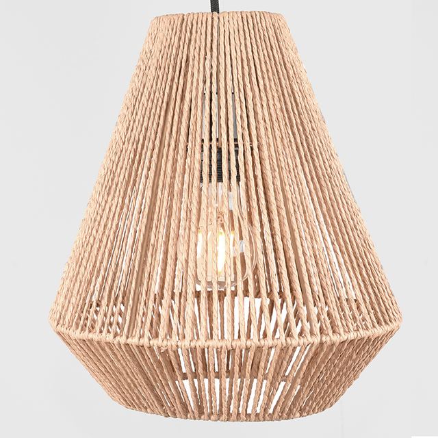 Hanglamp Ibiza - Jute - 2-Lichts – afbeelding 3
