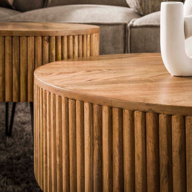 Salontafel Wave rond set/2 – afbeelding 2