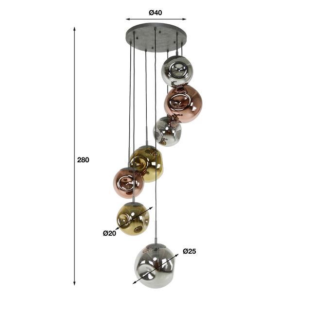 Hanglamp Stellar 7L – afbeelding 10