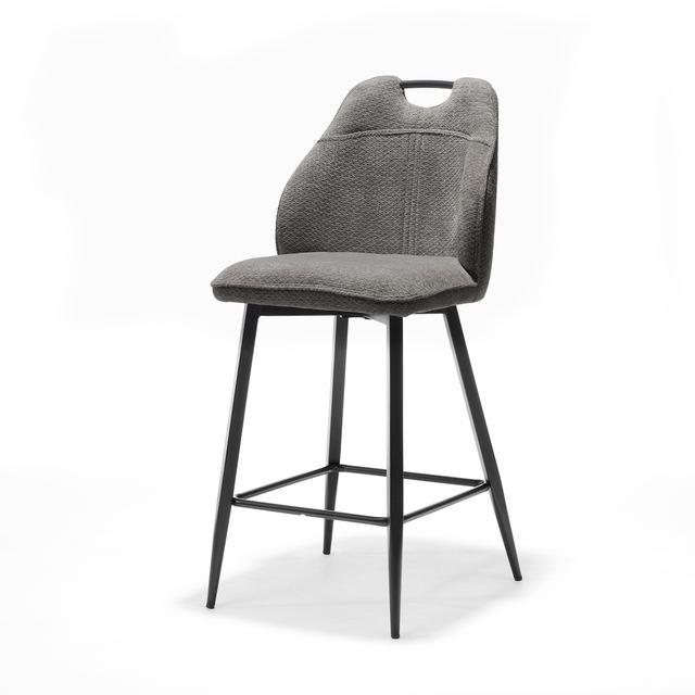 Barkruk Adele Stof Retro Bliss Antraciet