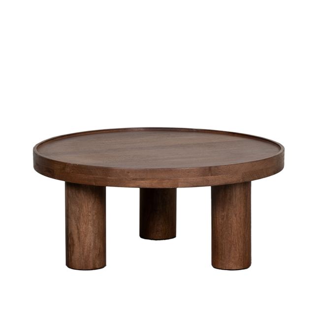 Salontafel Elly - Mangohout - 70 cm – afbeelding 2