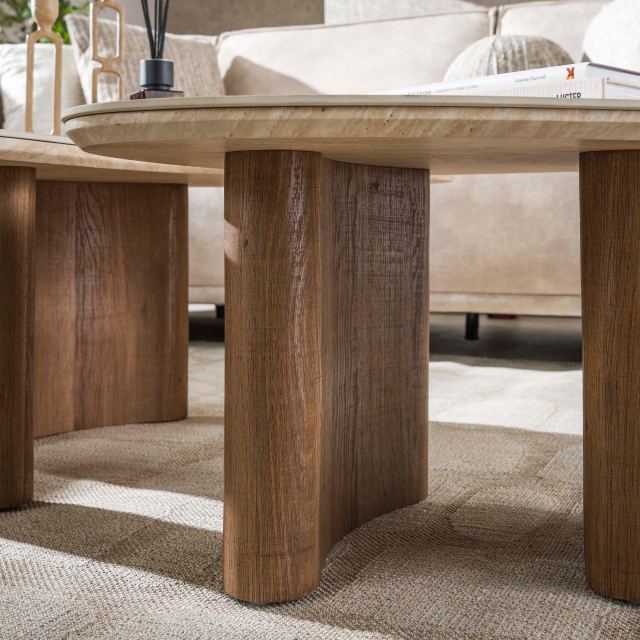 Salontafel Romano organisch set/2 – afbeelding 3