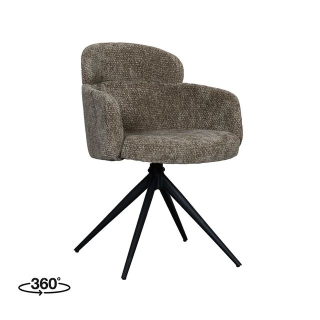 Eetstoel Levi - Elite Hunter / Zwart – afbeelding 2