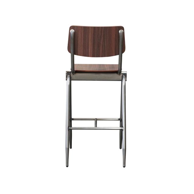 Barkruk Solid - Hout - Hoog – afbeelding 4