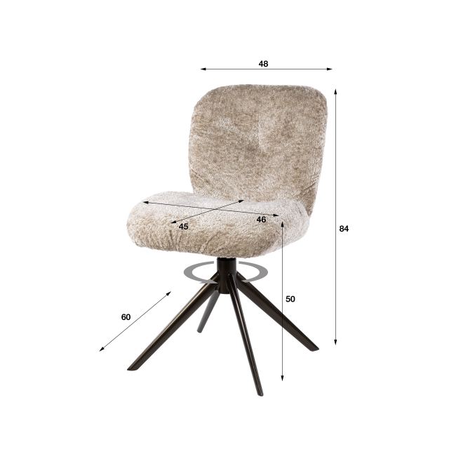 Draaistoel Comfort – afbeelding 10