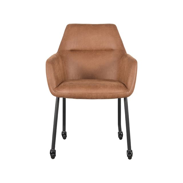 Eetstoel Lenny - Micro Suede – afbeelding 2