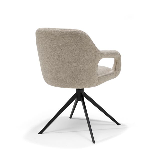 Armstoel Move Stof Sahara - Relax functie - frame zwart – afbeelding 3