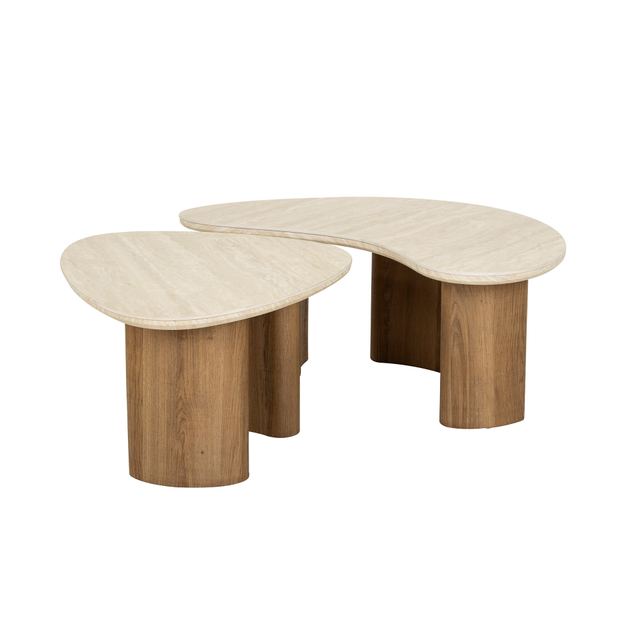 Salontafel Romano organisch set/2 – afbeelding 9