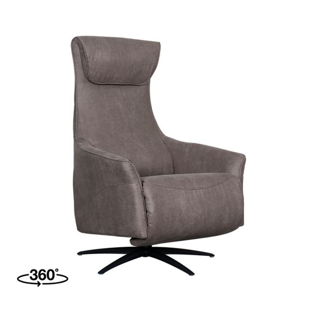 Fauteuil Lund - Micro Suede - 2-Motorig - Met Massagefunctie – afbeelding 2