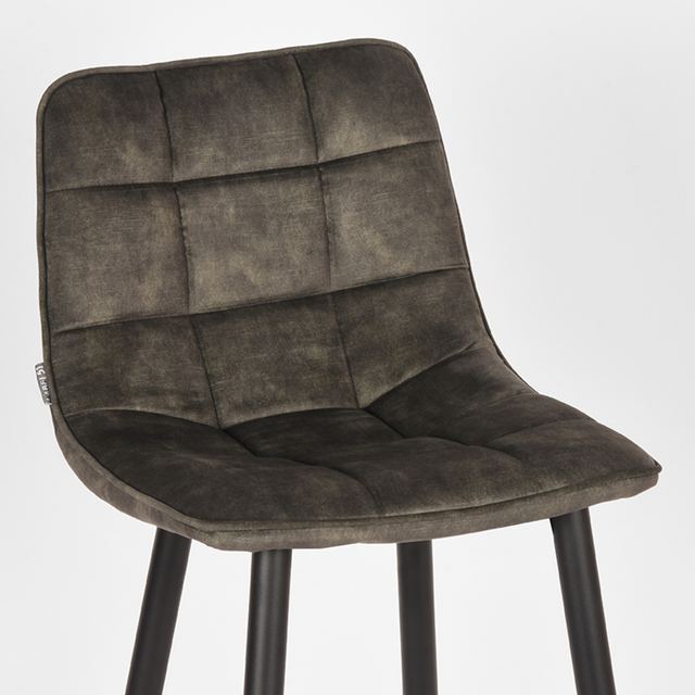 Barkruk Jelt - Velours - Hoog – afbeelding 6