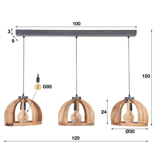 Hanglamp Orba 3L – afbeelding 10