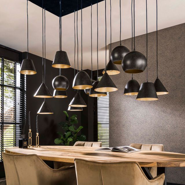 Hanglamp Metal Xxl 6+6+6l – afbeelding 2