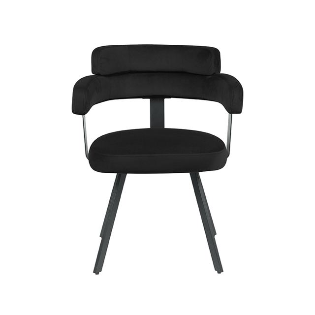 Eetstoel Bardio - Fluweel – afbeelding 2