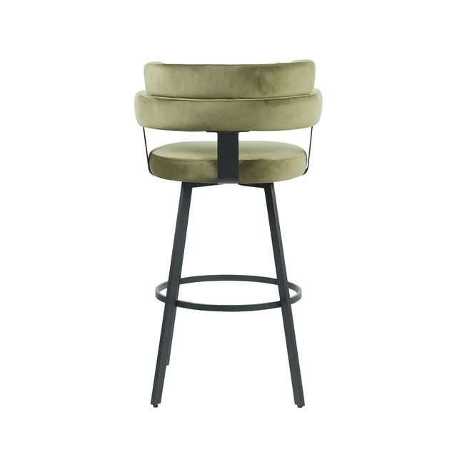 Barkruk Bardio - Fluweel - Hoog – afbeelding 4