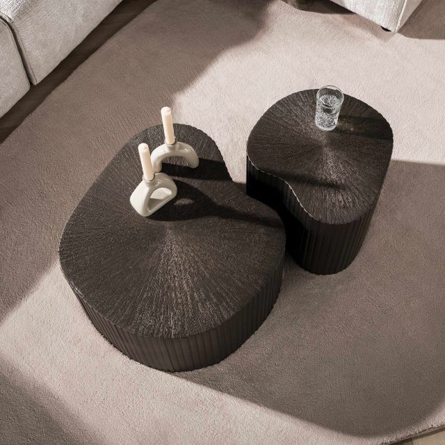 Salontafel Maya Ray niervormig set/2 – afbeelding 2