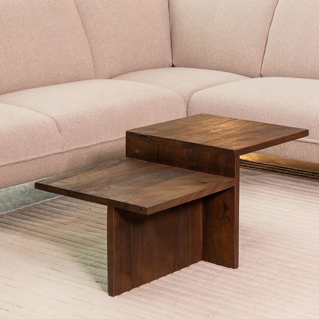 Salontafel Skip - Mangohout - 90 cm