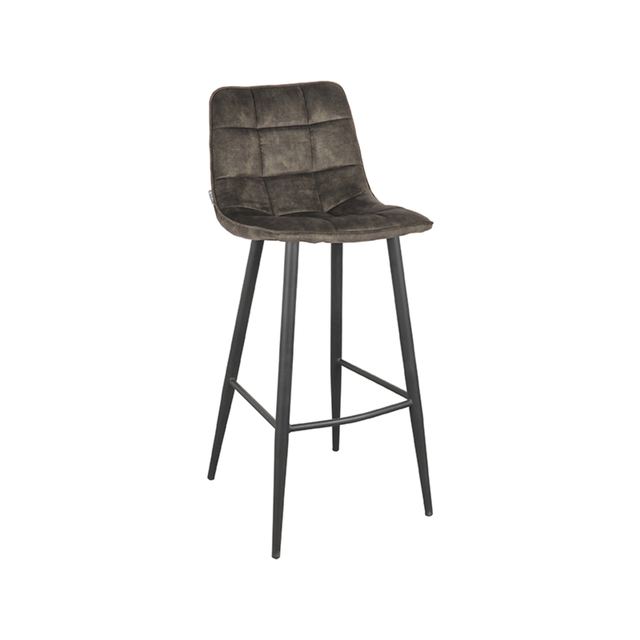 Barkruk Jelt - Velours - Hoog – afbeelding 2