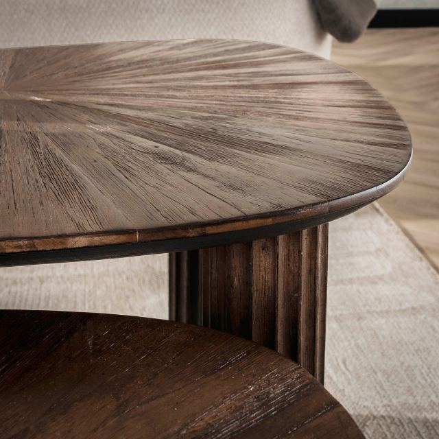 Salontafel Maya Teak vierhoekig set/2 – afbeelding 3