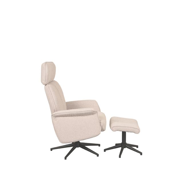Fauteuil Verdal - Boucle - Incl. Hocker – afbeelding 6