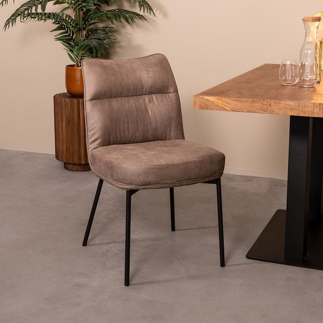 Eetstoel Lennon - Micro Suede