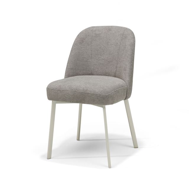 Eetstoel Luxor 2 Ovaal Beige Stof Mito #109