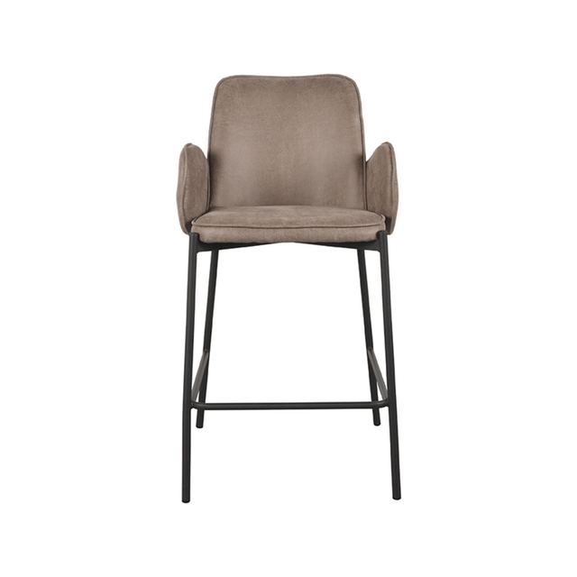 Barkruk Joni - Micro Suede - Laag – afbeelding 2