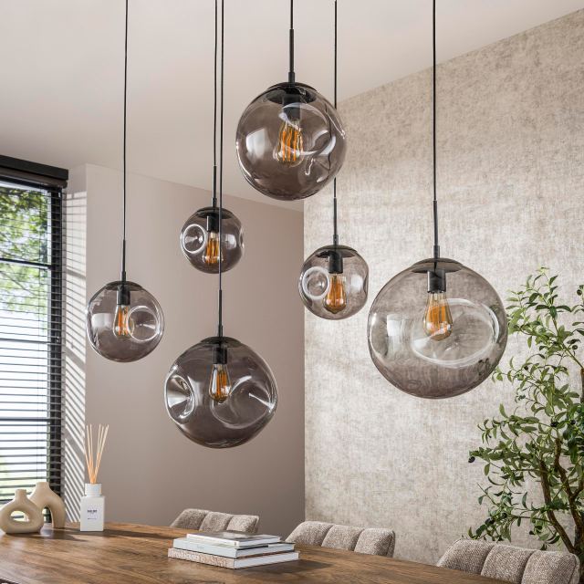 Hanglamp Stellar Black 6L – afbeelding 4