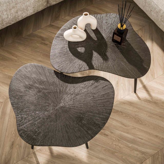 Salontafel Brown Ray organisch set/2 – afbeelding 2