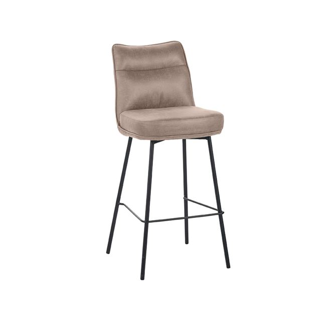 Barkruk Lennon - Micro Suede - Hoog – afbeelding 2
