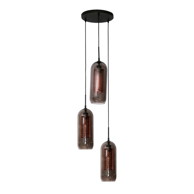 Hanglamp Smoke Mesh 3L – afbeelding 9