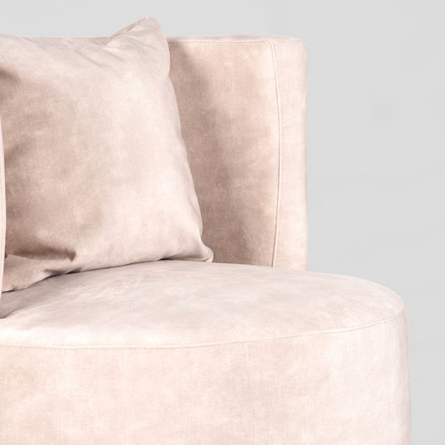 Fauteuil Evy - Velours - Breedte 65 cm – afbeelding 4