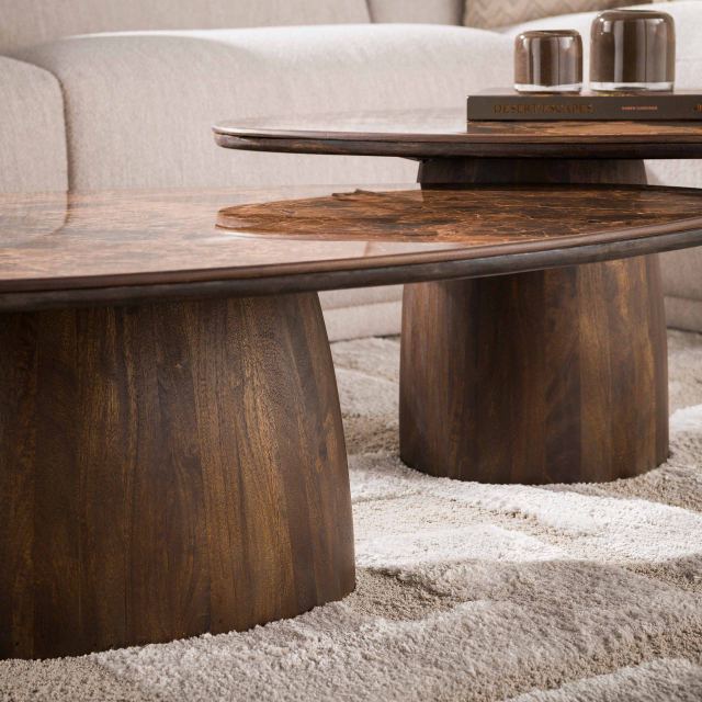 Salontafel Empera driehoekig set/2 – afbeelding 4