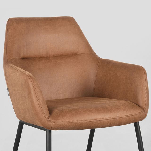 Eetstoel Lenny - Micro Suede – afbeelding 5