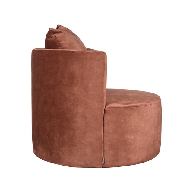 Fauteuil Evy - Velours - Breedte 90 cm – afbeelding 4
