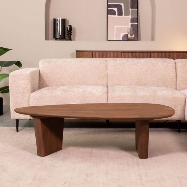 Salontafel Wow - Mangohout - 135 cm