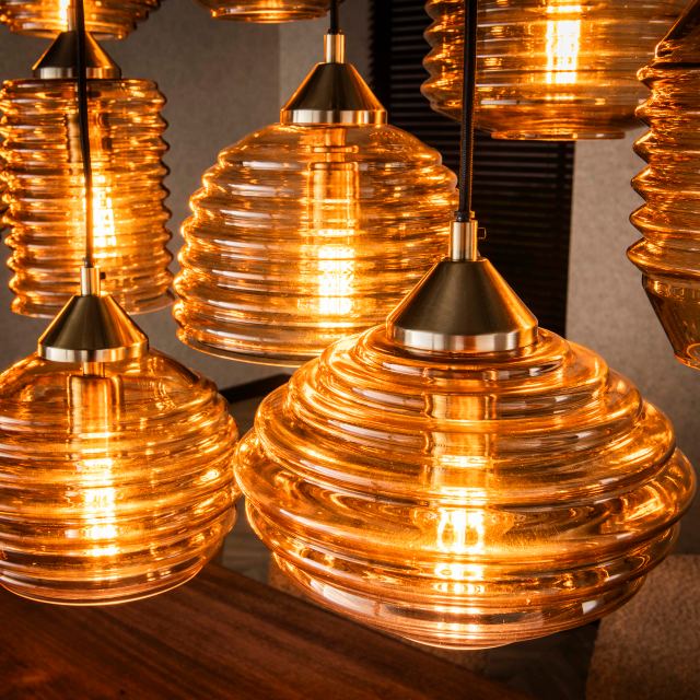 Hanglamp Rib Glass 5+5+5l – afbeelding 5