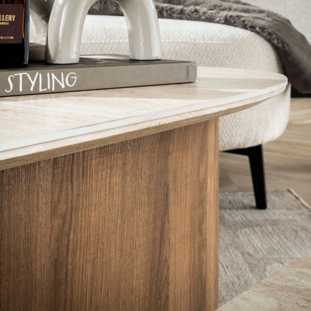 Salontafel Romano driehoekig set/2 – afbeelding 3